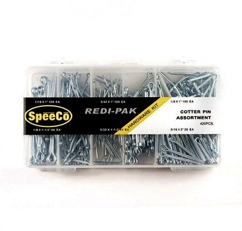 SpeeCo - S175112SP - Cotter Pin Assortment Kit