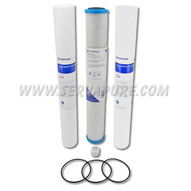 Serv-A-Pure SFP-103, MiniPak 2 Standard 3-Stage Filter Pack: (1) 155016, (1) 255417, (1) 155304, (3) 151120, (1) Lube 111