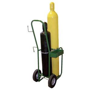Narrow Oxygen and Actyelene Cylinder Cart 600-10