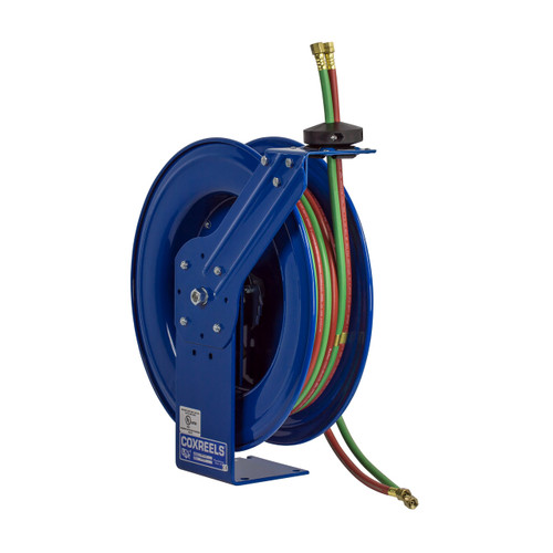 Coxreels SHW-N-175 Spring Driven Welding Hose Reel - Oxygen-Acetylene Reel - Reel & Hose - 1/4 in. x 75 ft.