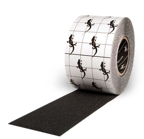 Premium Grade 60 Grit Anti-Slip Adhesive Tape, Indoor/Outdoor, Black, 2 inch x 15 ft, RE3951
