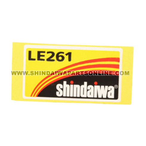Shindaiwa X504002010 Label Trade (Original OEM part)