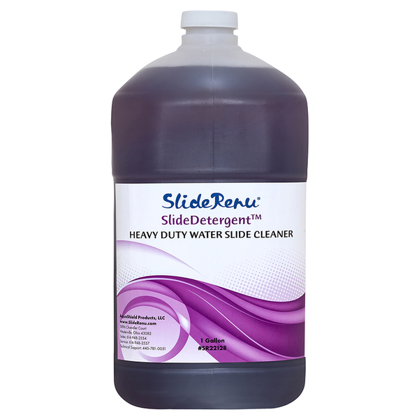 SlideRenu SlideDetergent Heavy Duty Water Slide Cleaner, Gallon SR22128