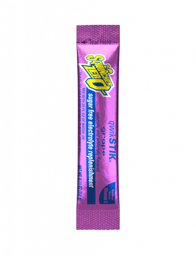 Sqwincher QwikStik Zero , 20 oz, 50/Bag, Grape