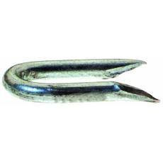 Grip Rite 1-1/4" Fence Staples, 9 Gauge, Electrogalvanized, (50 lb/Carton), #114EGFS
