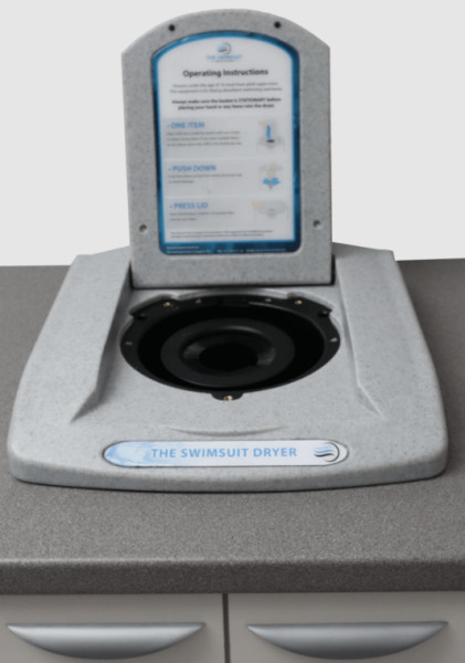 The Swimsuit Dryer Counter-Top Mounted 120V, 20 Amp Plug