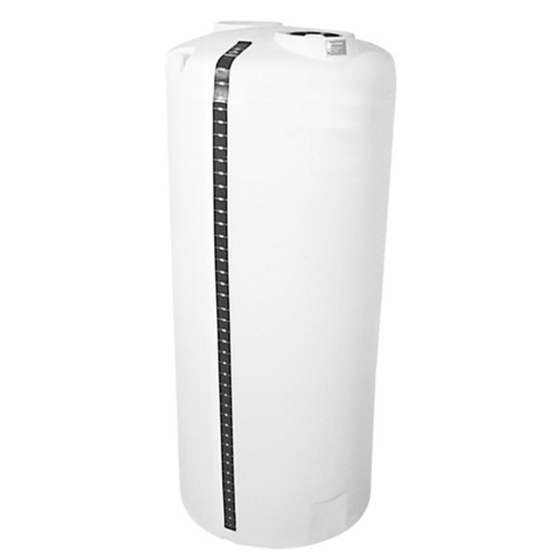 Hastings T-0165-059 165 Gal Polyethylene Vertical Storage Tank - 31 in. Dia x 59 in. H