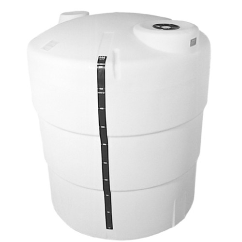 Hastings T-1500-067 1500 Gal Polyethylene Vertical Storage Tank - 90 in. Dia x 67 in. H