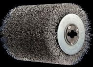 4" Wire Sanding Wheel, .008 Stainless Steel, 4" Long 71616
