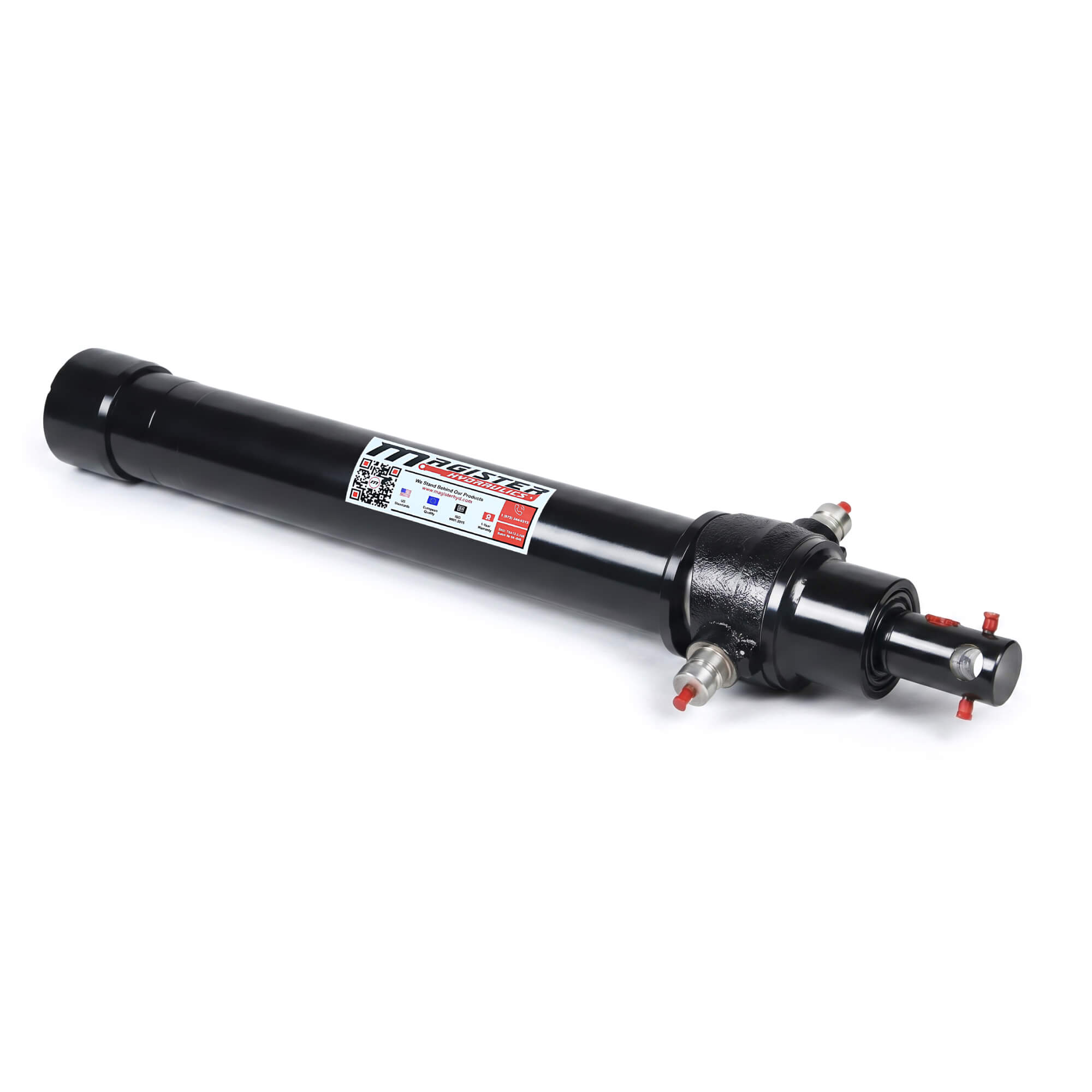 Telescopic Single Acting Cylinder 3 stage 7 Ton 78 in Stroke