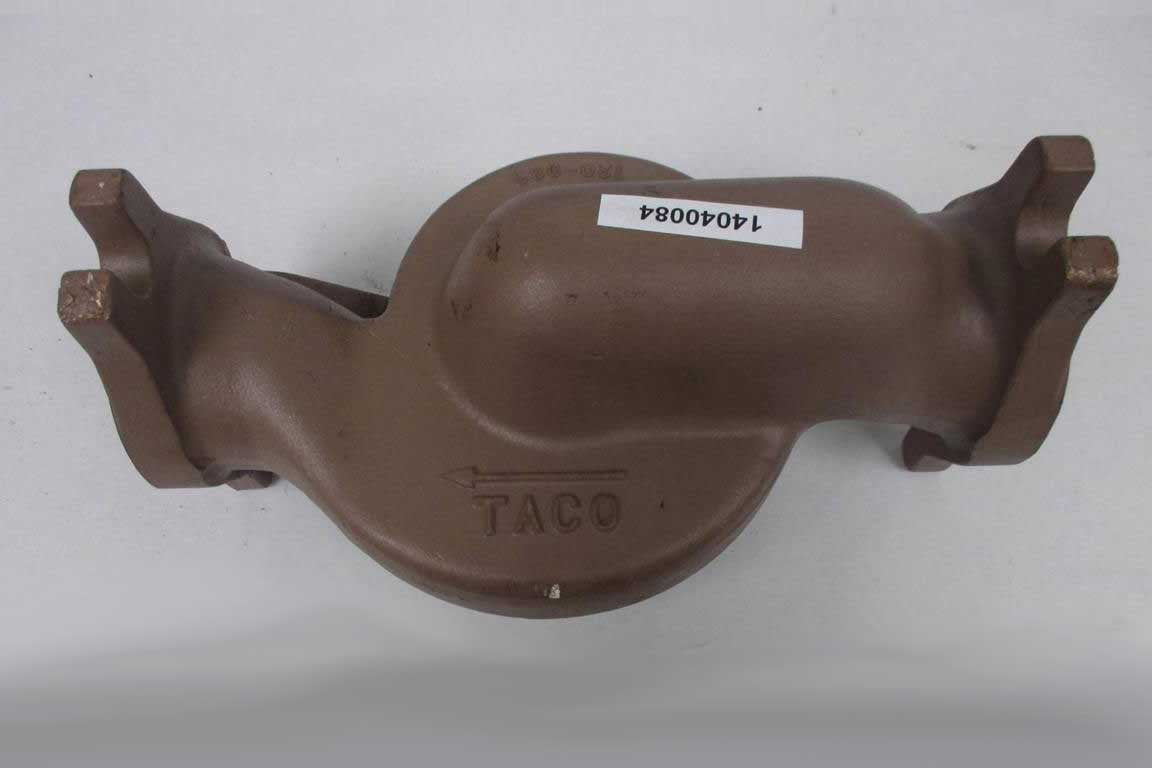Taco 953-3927RP, Pump Casing, CI-FI2510C, 125 PSI, No Wear Ring