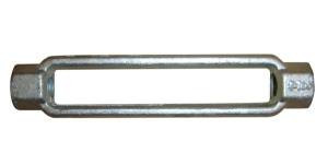 1/2" x 6" Forged Turnbuckles - Hot Dipped Galvanized - Body Only (40/Pkg)