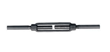 5/8" x 6" Forged Turnbuckles - Plain - Stub/Stub (12/Pkg)