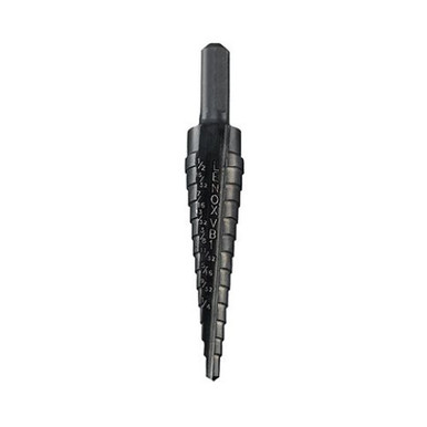 Lenox Vari-Bit Step Drill Bit, 1/8"-1/2" Hole Sizes, 1/4" Shank #30881VB1 (Qty. 1)