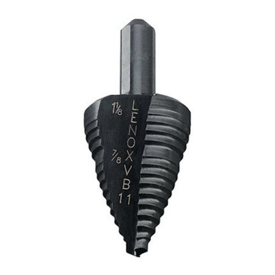 Lenox Vari-Bit Step Drill Bit, 7/8"-1-1/8" Hole Sizes, 3/8" Shank #30888VB11 (Qty. 1)