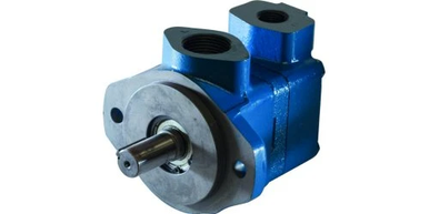V20 Vane Pump: 1.62 CID (26.6CC), CW, NPT Ports, 3/4" Key Shaft, SAE-A 2-Bolt Flange
