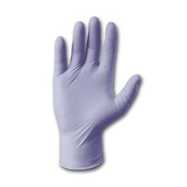 Violet Powder Free Nitrile, Textured, Exam Grade, 3 mil - 100 pcs per box 2930/L