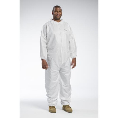 Posi Wear BA - Microporous Coverall, zipper front w/Elastic Wrist and Ankle 3602/2XL
