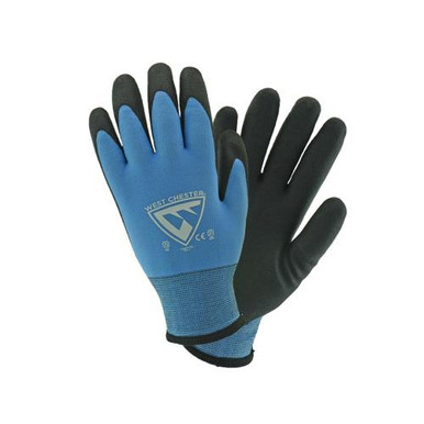 Blue Nylon/brushed acrylic liner, 15 gauge, Black HPT coated715WHPTPD/L