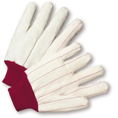Red Knit Wrist Medium Weight Nap In Glove 790NIR
