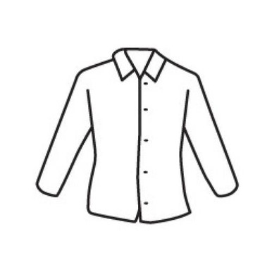 Posi-Wear M3 - White SMMMS Shirt Snap Front closure C3817/XXL