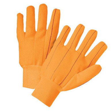 Knit Wrist 18oz EQ Fully Corded Glove - Fluorescent Orange K81SCNCORI