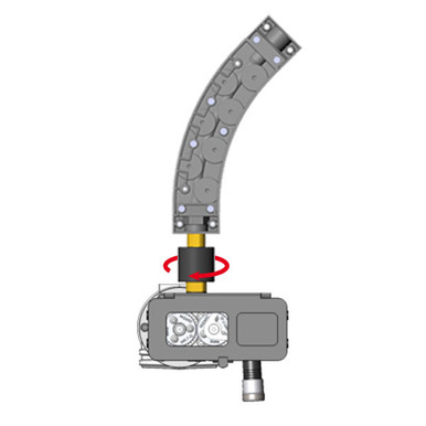 Wire Guide Module to Pneumatic Feed Assist (PFA) swivel adapter kit WGM-PFA-SW