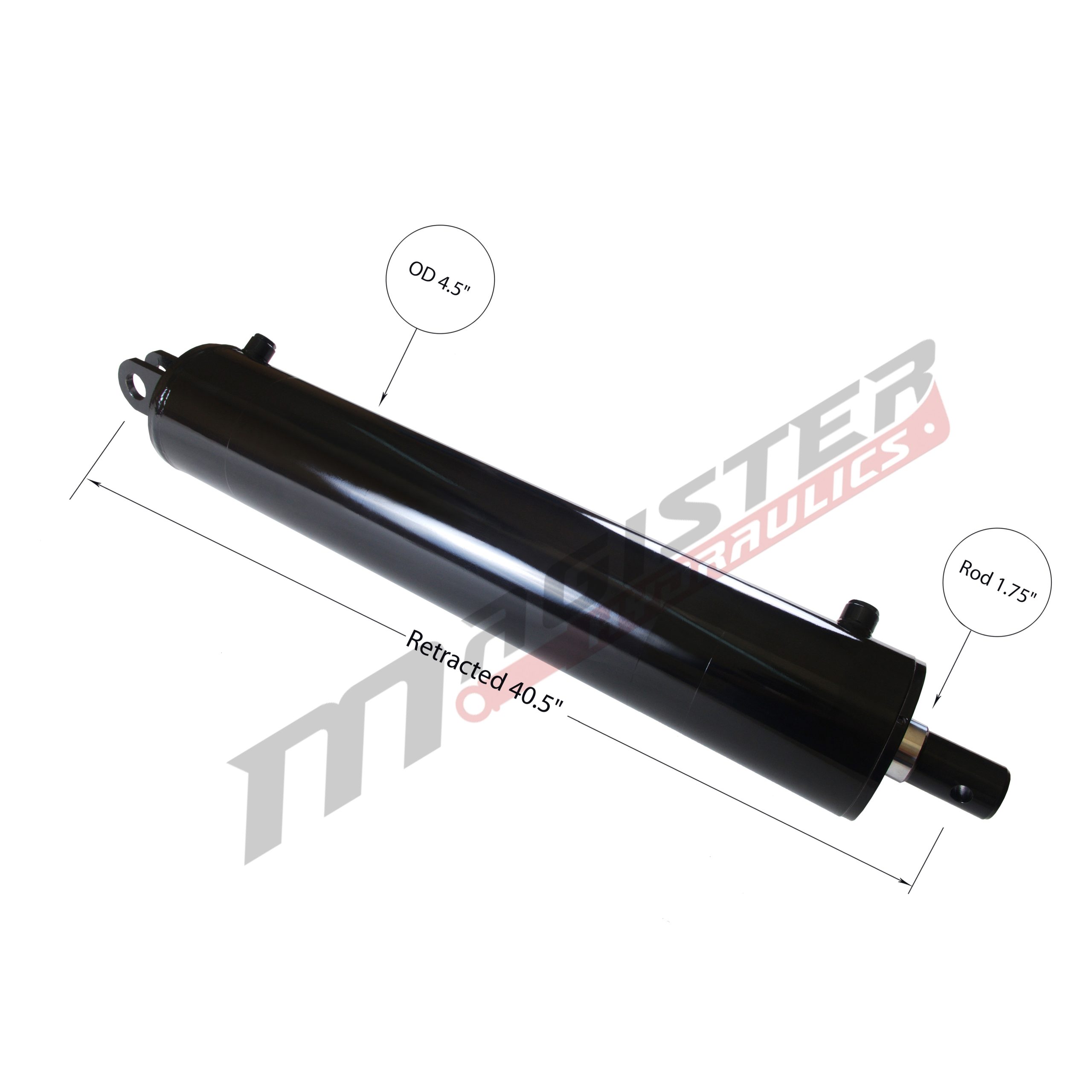 4" bore x 30" stroke log splitter hydraulic cylinder