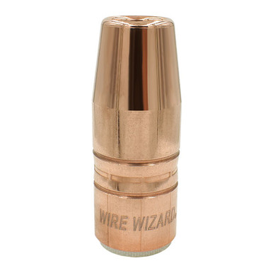 5/8" (15.9mm) Copper Tapered Standard Duty PowerBall Thread-on Nozzle w/Recessed Tip WTP-ELN-62T-TSRC