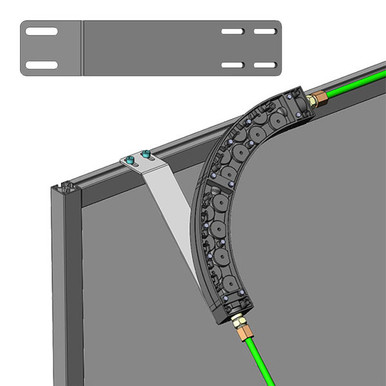 Wire Guide Module support bracket - 45 degree angle WGM-025