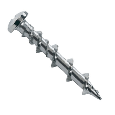DeWalt - 02330-PWR - 1/4" x 1-1/4" White Steel Wall Dog Pan Head Light Duty Anchor (100/Pkg.)