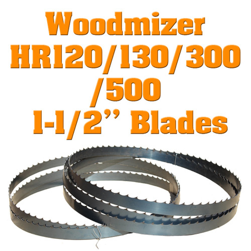 1-1/2" Blades for Woodmizer HR120, 130, 300, and 500 resaws