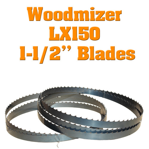 1-1/2" Blades for the Woodmizer LX150
