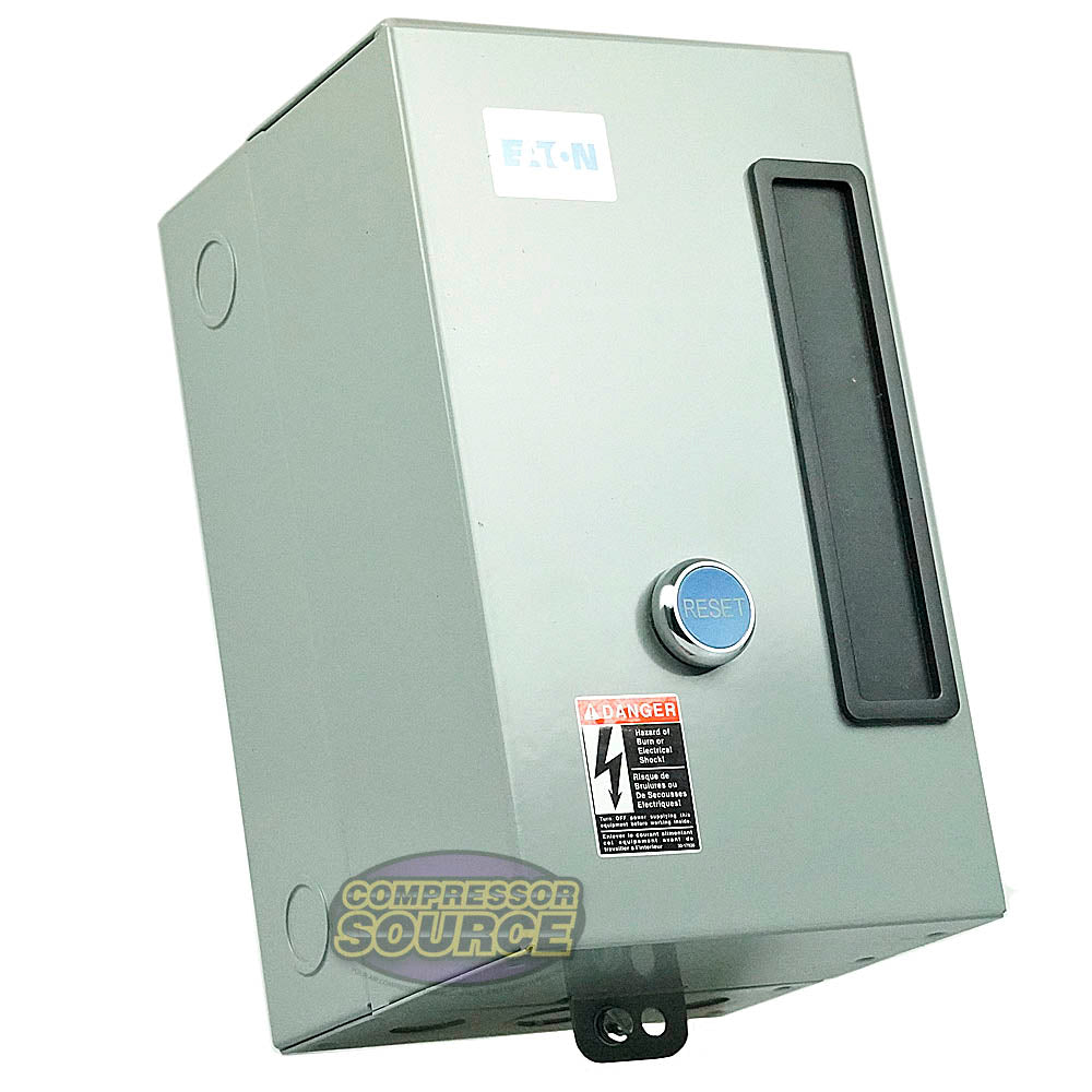 Eaton 20 HP 3 Phase Magnetic Starter NEMA 1 440-480V 24 - 40 Amp A27CGF40C040