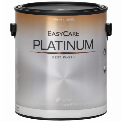 Platinum Interior Paint & Primer + Stain Blocker, Eggshell Tint Base Latex, 1 Gallon