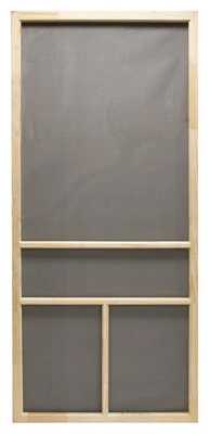 Screen Door, Wood, 36 x 80-1/2-Inch