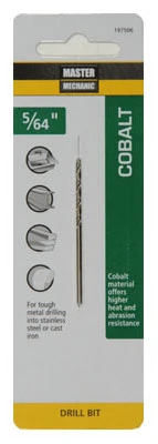 5/64 x 2 In. Cobalt High-Speed Drill Bit