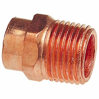 Copper Pipe Adapter, 3/4 In. CxM
