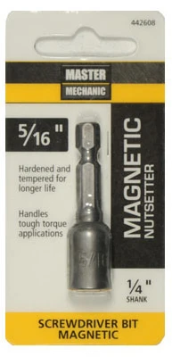 Magnetic Nut Driver, 5/16 x 1-7/8 In.
