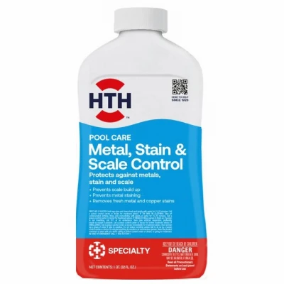 Pool Care Metal, Stain & Scale Control, 32-oz.