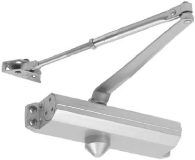 Commercial Door Closer, Aluminum Finish, Size 5