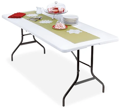 Deluxe Lightweight Banquet Table 30 X 72-inch Folding Design Tbl-072