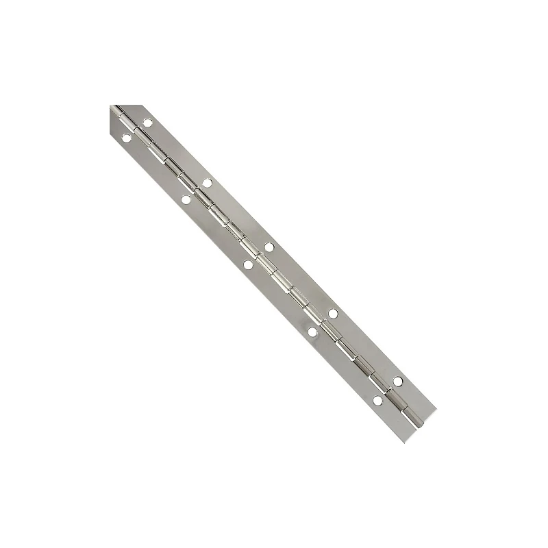 1-1/16 x 12 In. Nickel Continuous Hinge