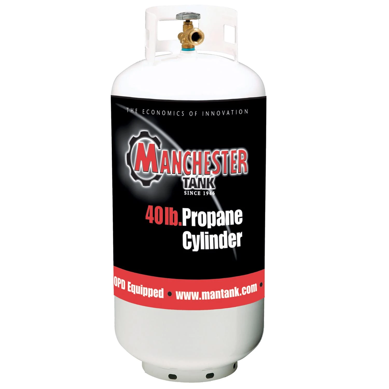 40 Lb. Vertical Cylinder Propane Tank