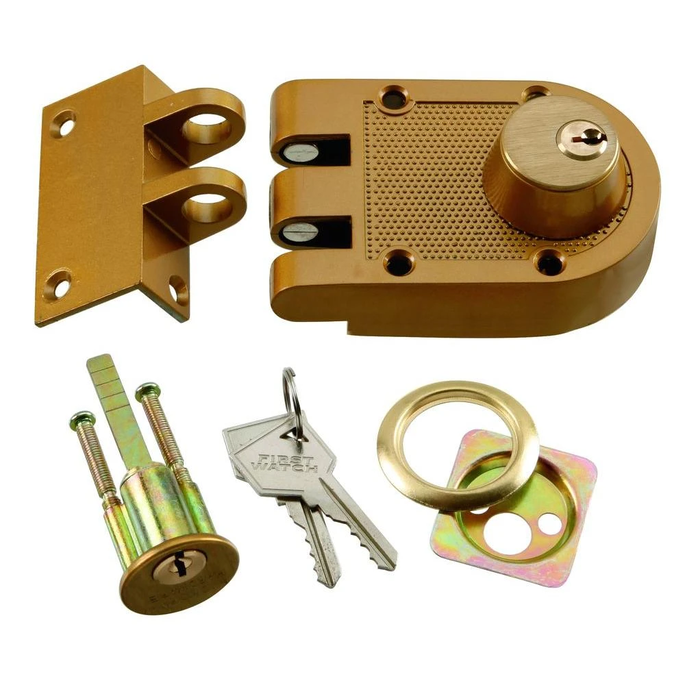 Double Cylinder Bolt Interlocking Deadbolt With Double Cylinder
