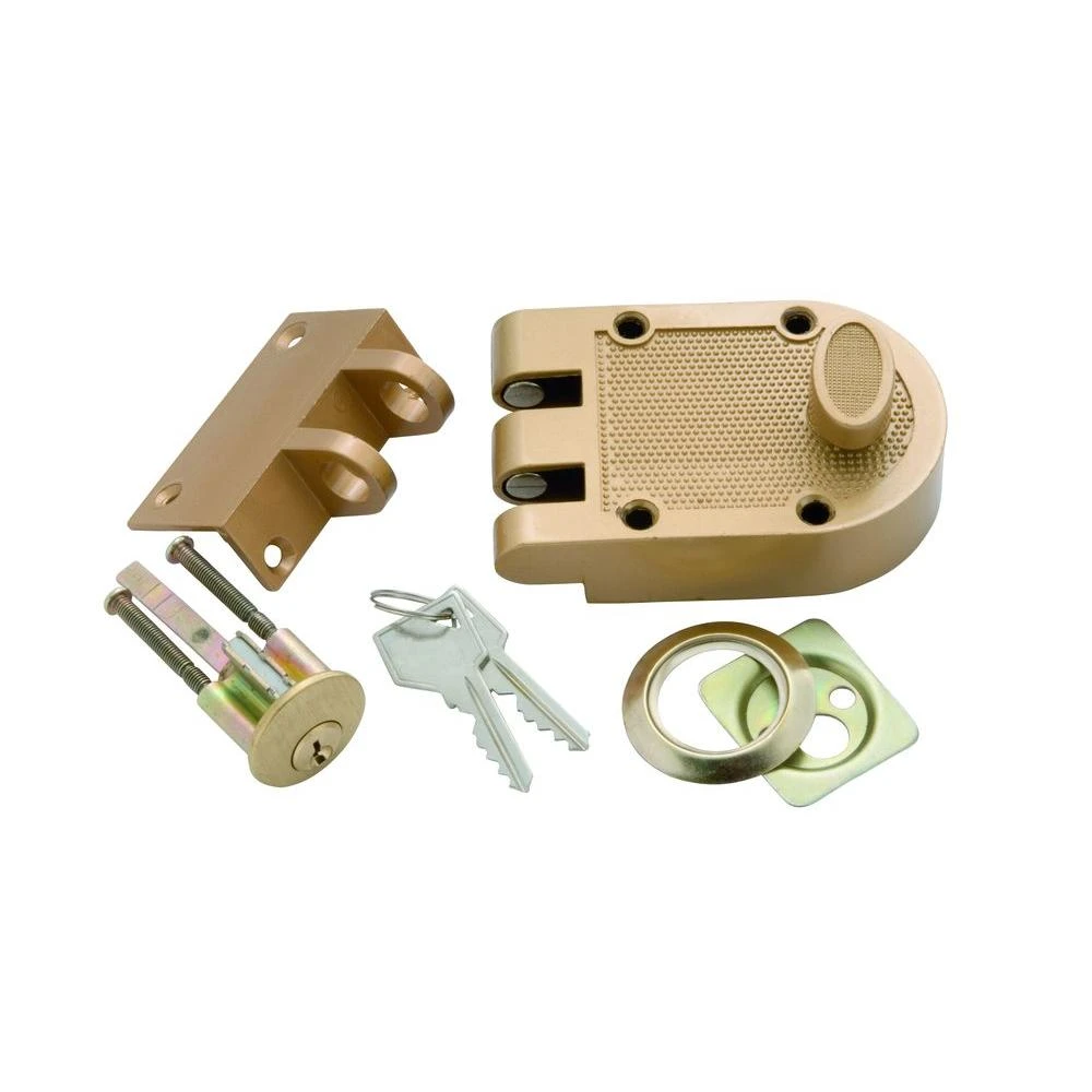 Single Cylinder Bolt Interlocking Deadbolt With Double Cylinder