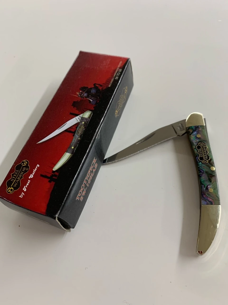 Steel Warrior Small Toothpick Pocket Knife, 2.25-In Blade Length
