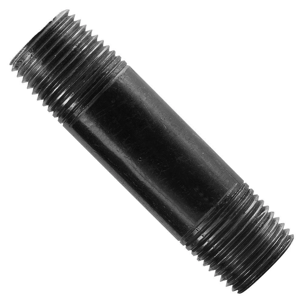 1 x 2-1/2 In. Black Pipe Nipple