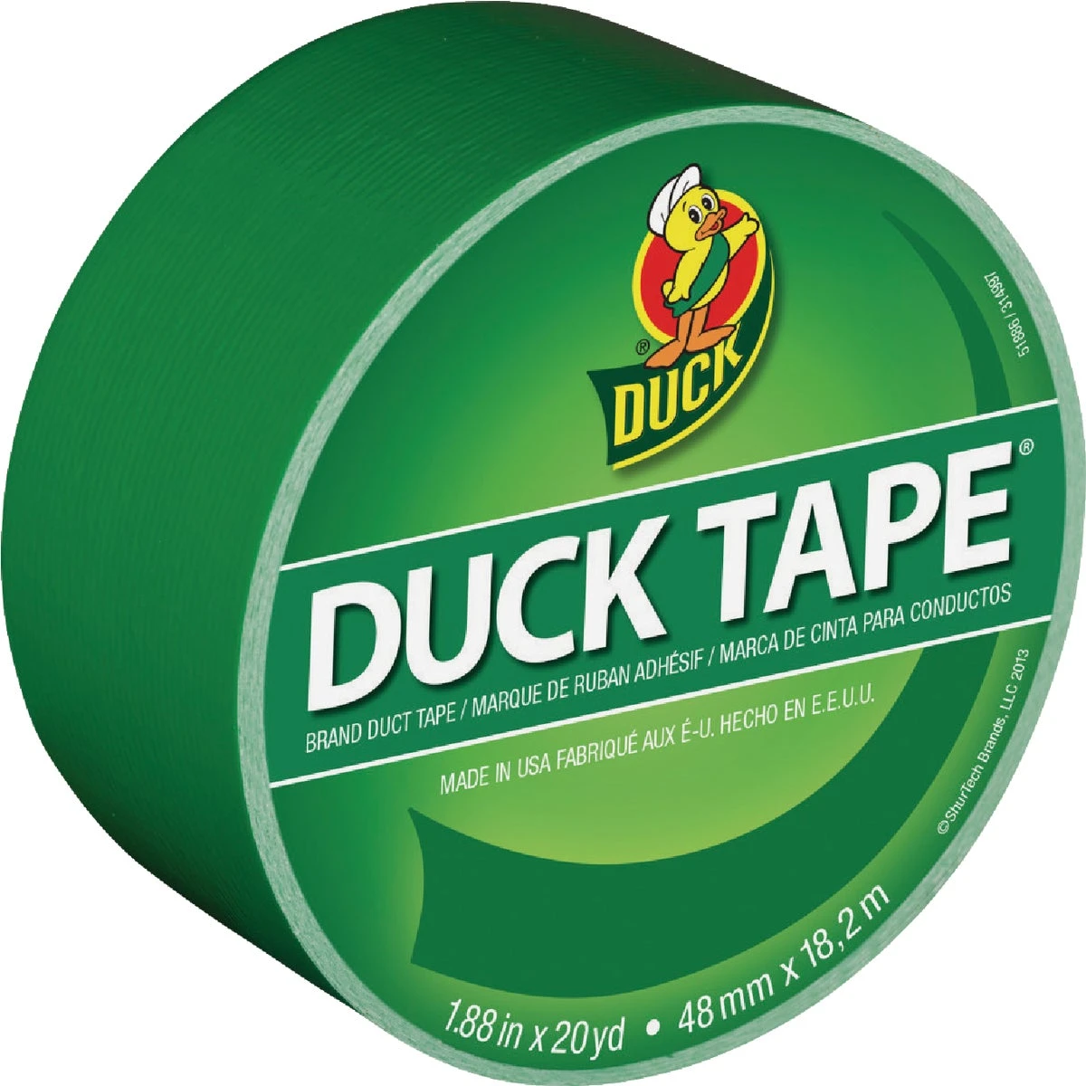 All-Purpose Duct Tape, Green, 1.88-In. x 20-Yd.