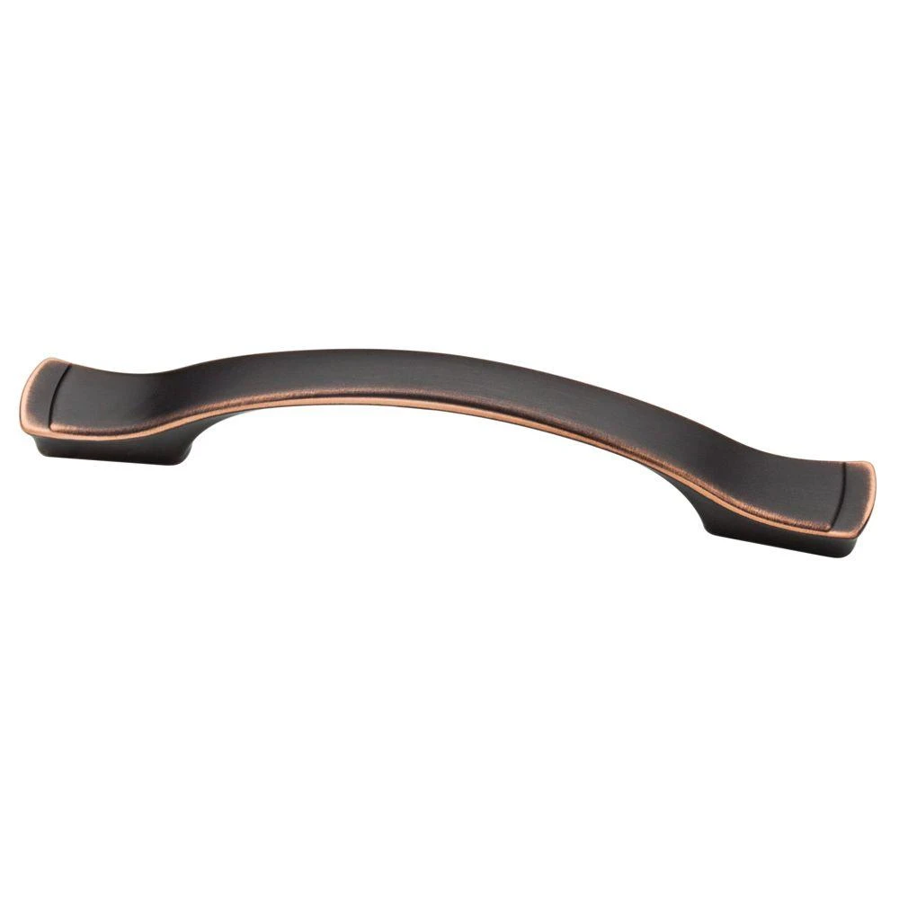 Step Edge Cabinet Pull, Venetian Bronze, 4-In.